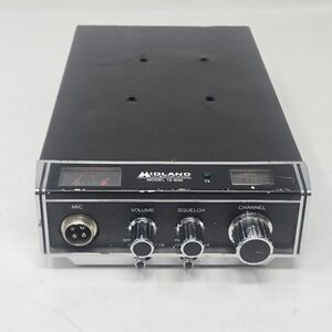 Vintage Midland 13-830 23 Channel CB Radio Transceiver 1976 WORKING EXCELLENT